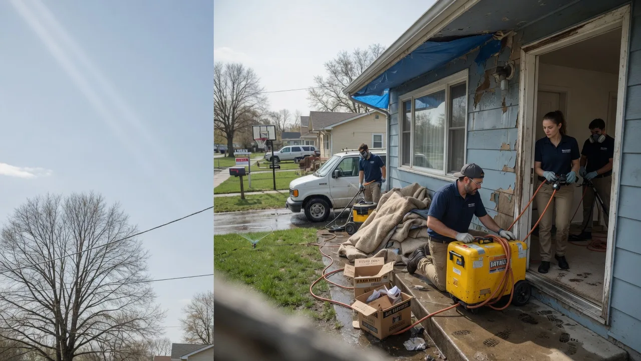 Basement Flood Cleanup in Yantic, CT near me